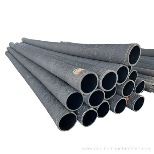 flexible water pump mud suction dredging discharge hose